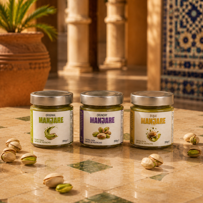 LOT COMBINÉ – 3 CRÈMES À LA PISTACHE