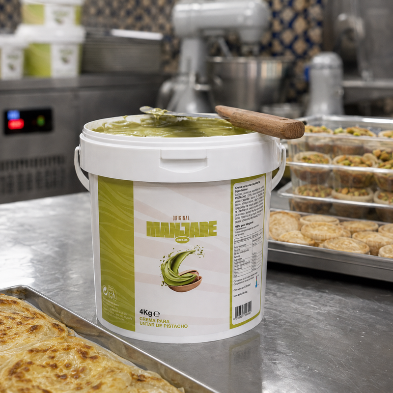 POT DE 4 KG – CRÈME DE PISTACHE MANJARE