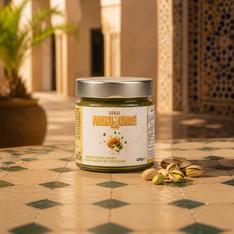 DUBAI TREAT – CRÈME SUCRÉE À LA PISTACHE ET AU KUNAFA